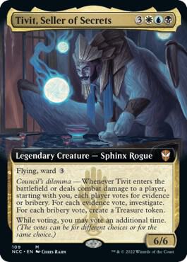 Tivit, Seller of Secrets (Extended Art) card image