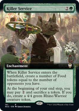 Killer Service (Extended Art) card image