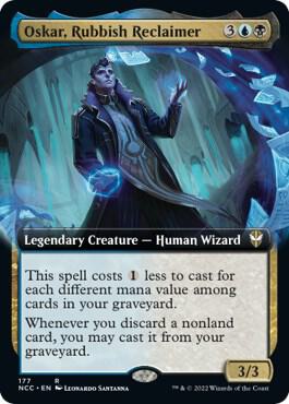 Oskar, Rubbish Reclaimer (Extended Art) card image