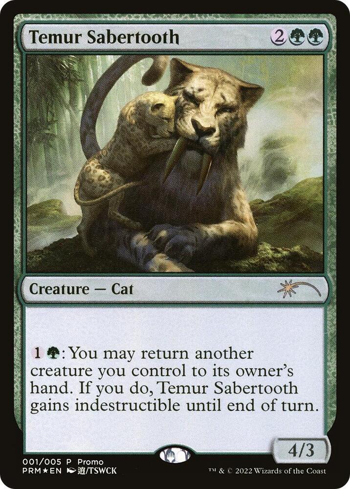 Temur Sabertooth card image
