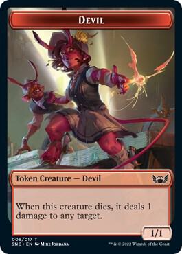 Devil // Dog Double-Sided Token card image