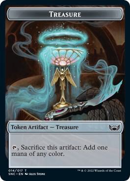 Treasure (014) // Spirit Double-Sided Token card image