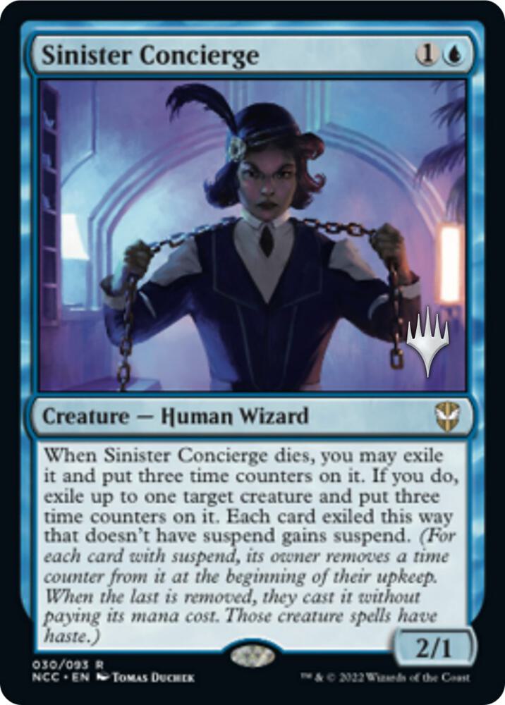 Sinister Concierge card image