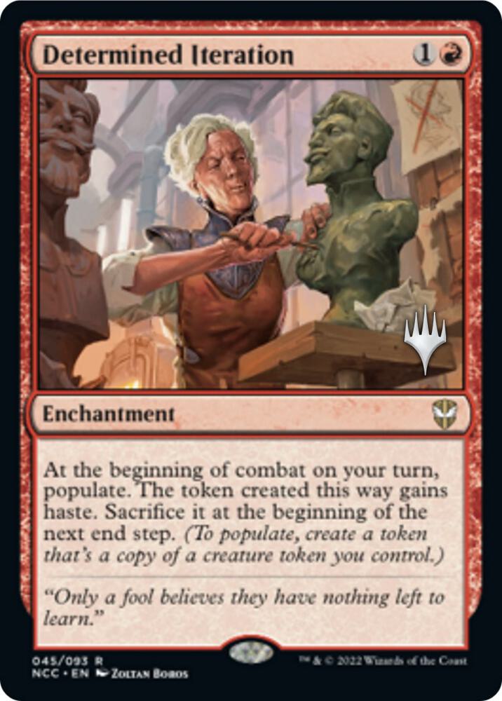 Determined Iteration card image