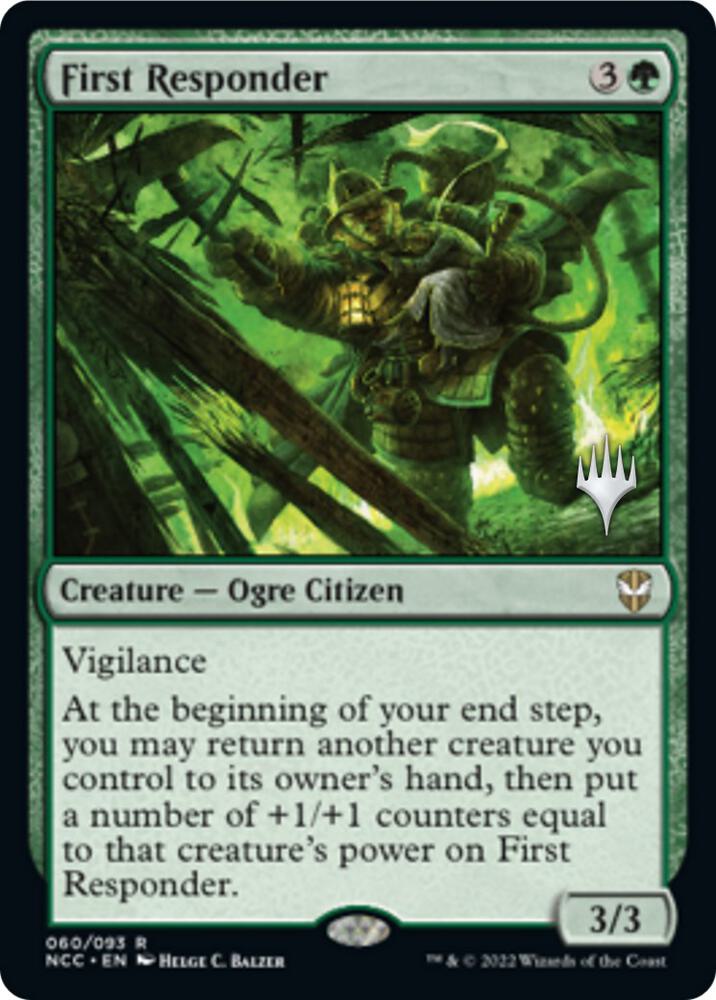 First Responder card image
