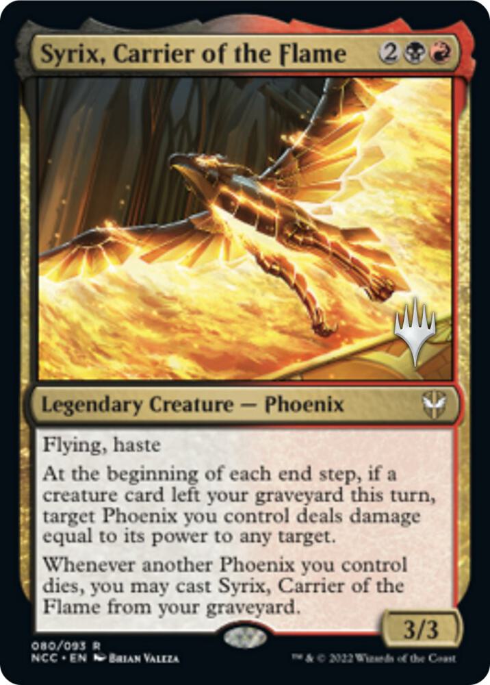Syrix, Carrier of the Flame card image