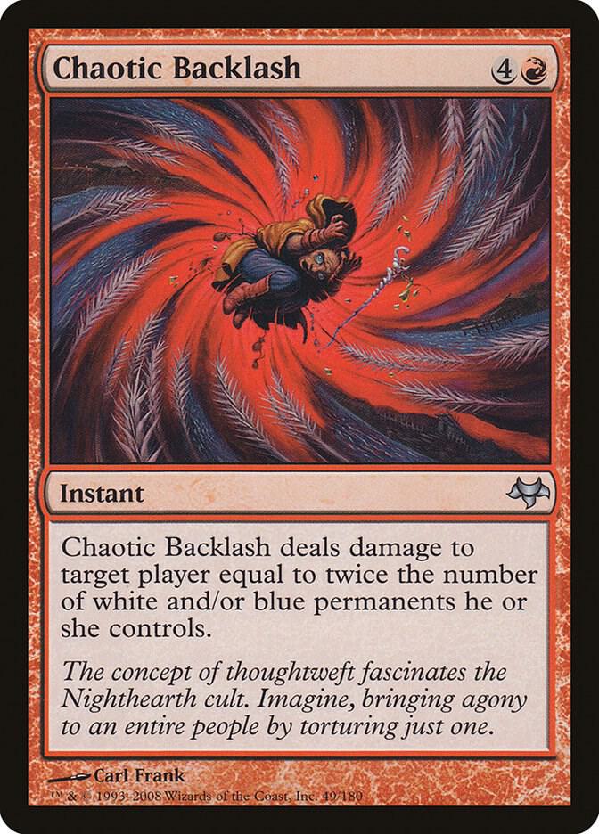 Chaotic Backlash card image