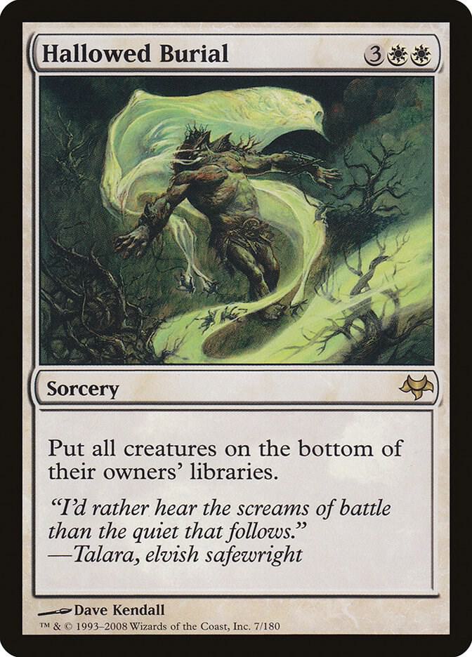 Hallowed Burial card image