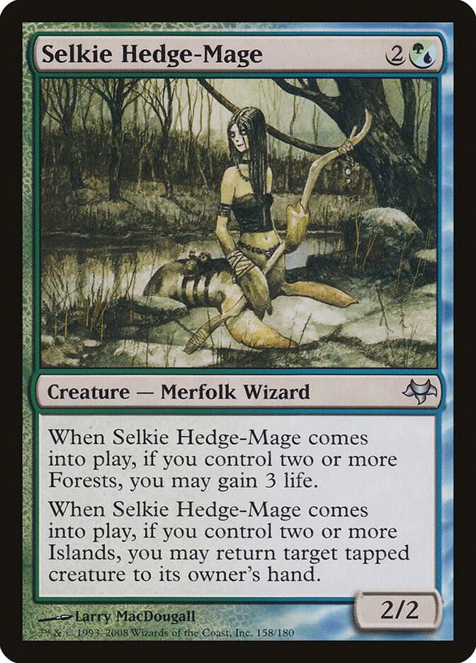 Selkie Hedge-Mage card image