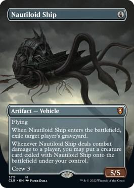 Nautiloid Ship (Borderless) card image