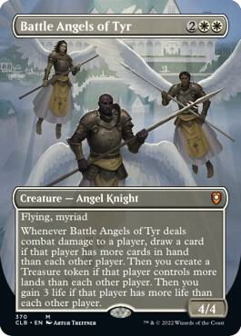 Battle Angels of Tyr (Borderless) card image