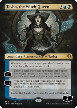 Tasha, the Witch Queen (Borderless) card image