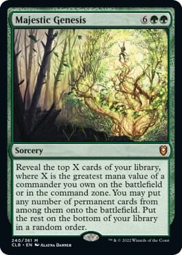 Majestic Genesis card image