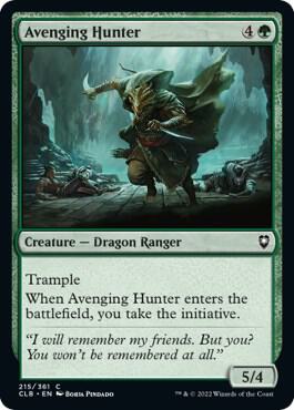 Avenging Hunter card image