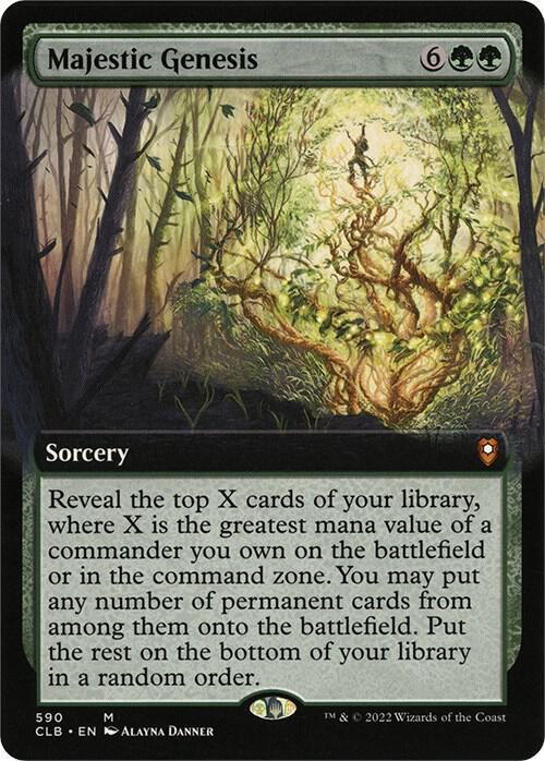 Majestic Genesis (Extended Art) card image