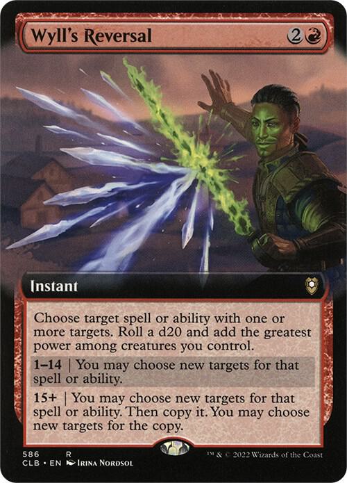 Wyll's Reversal (Extended Art) card image