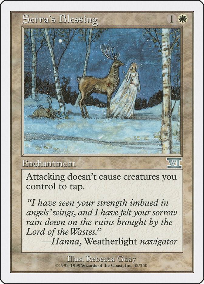 Serra's Blessing card image