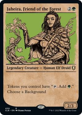 Jaheira, Friend of the Forest (Showcase) card image