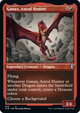 Ganax, Astral Hunter (Foil Etched) card image