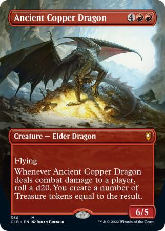 Ancient Copper Dragon (Borderless) card image