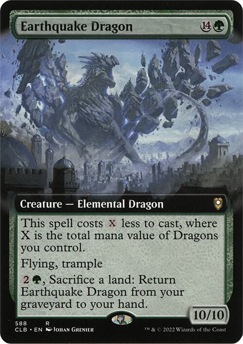 Earthquake Dragon (Extended Art) card image