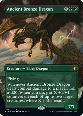 Ancient Bronze Dragon (Borderless) card image