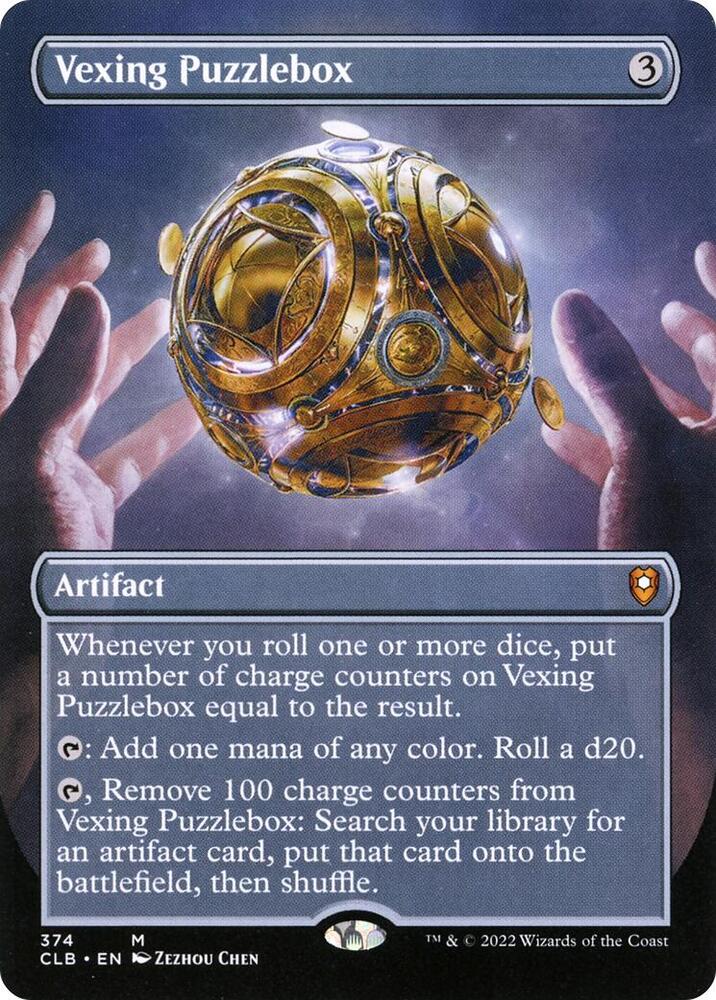 Vexing Puzzlebox (Borderless) card image