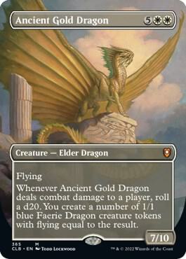Ancient Gold Dragon (Borderless) card image