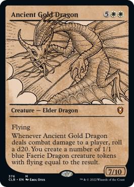 Ancient Gold Dragon (Showcase) card image