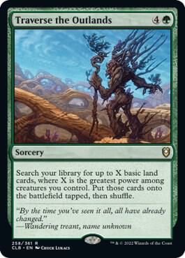 Traverse the Outlands card image