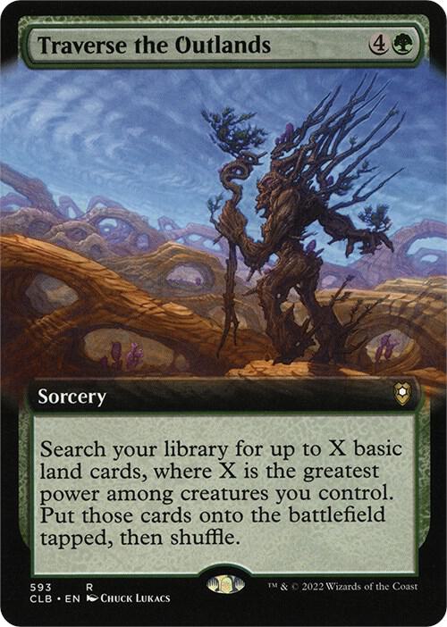 Traverse the Outlands (Extended Art) card image