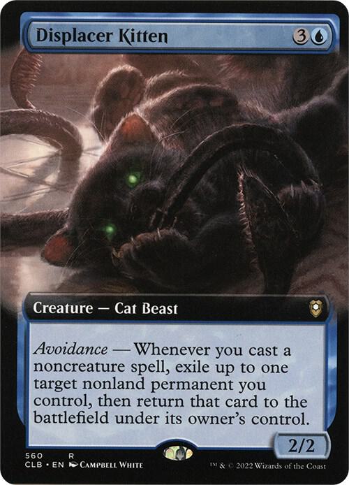 Displacer Kitten (Extended Art) card image