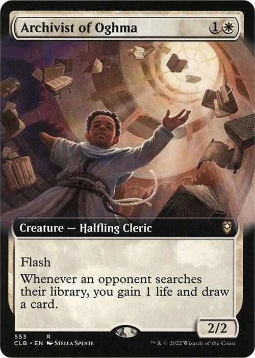 Archivist of Oghma (Extended Art) card image