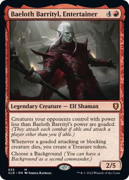 Baeloth Barrityl, Entertainer card image