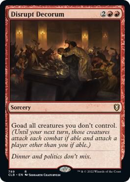 Disrupt Decorum card image