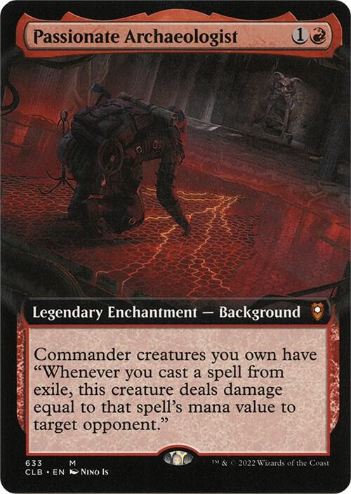 Passionate Archaeologist (Extended Art) card image