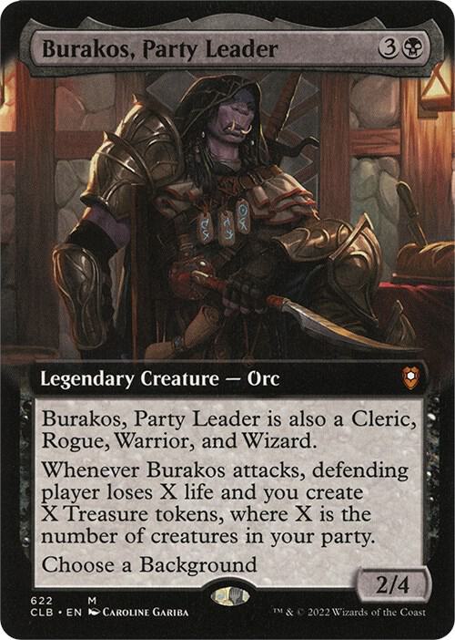 Burakos, Party Leader (Extended Art) card image