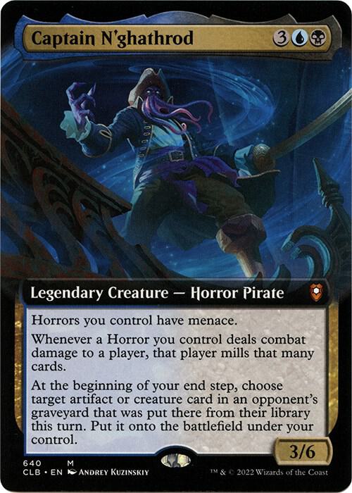 Captain N'ghathrod (Extended Art) card image