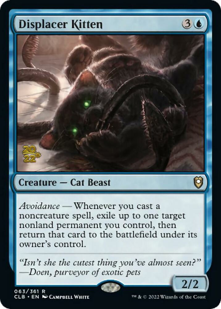 Displacer Kitten card image