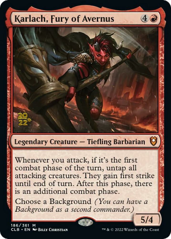 Karlach, Fury of Avernus card image