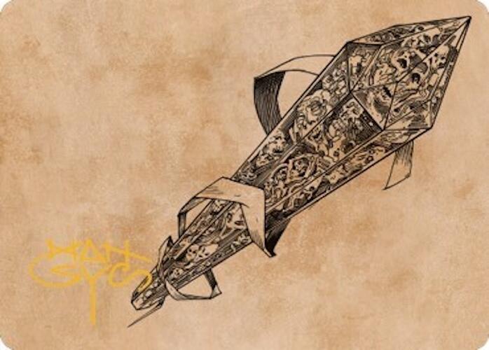 Stonespeaker Crystal Art Card (Gold-Stamped Signature) card image