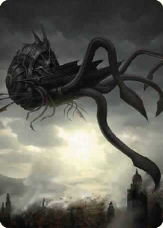 Nautiloid Ship Art Card card image