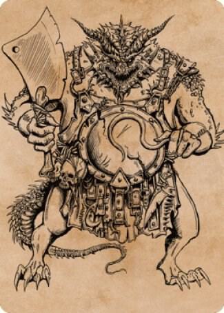 Thrakkus the Butcher Art Card card image