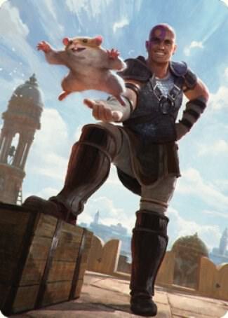 Minsc & Boo, Timeless Heroes Art Card (72/81) card image