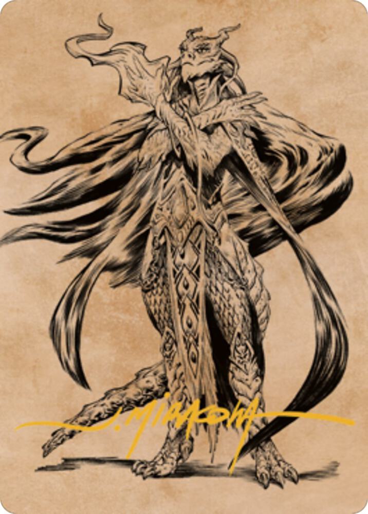 Lozhan, Dragons' Legacy Art Card (Gold-Stamped Signature) card image