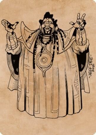 Alaundo the Seer Art Card card image