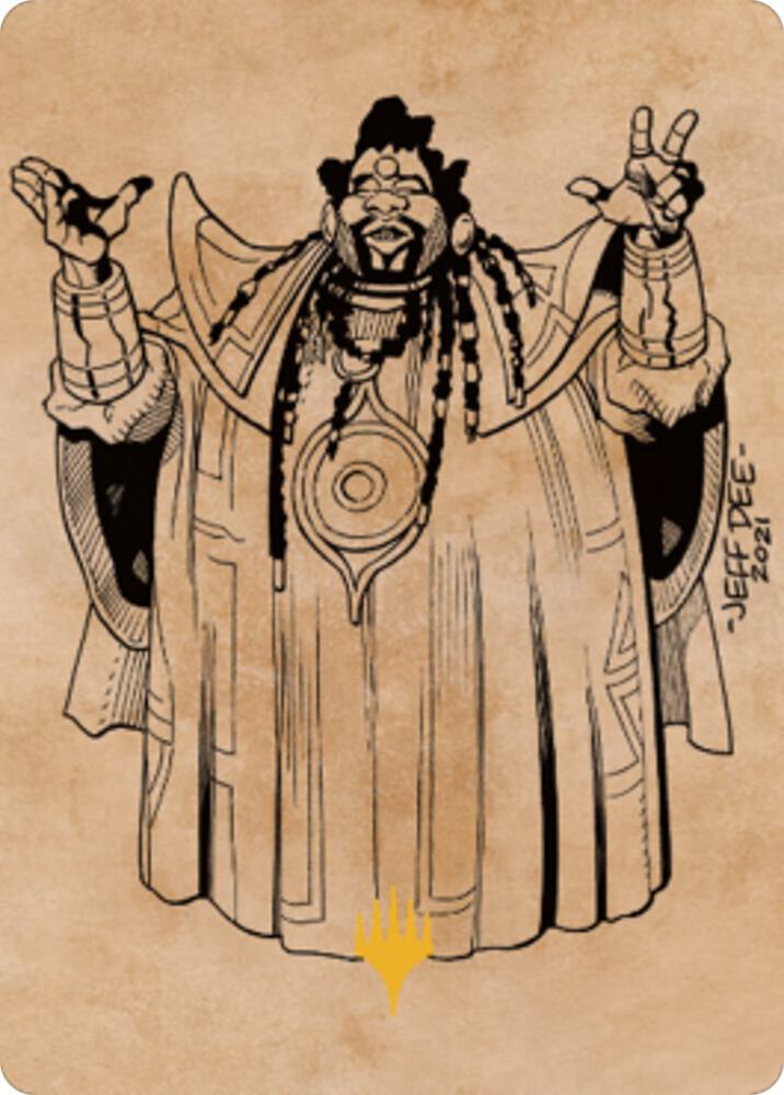 Alaundo the Seer Art Card (Gold-Stamped) card image