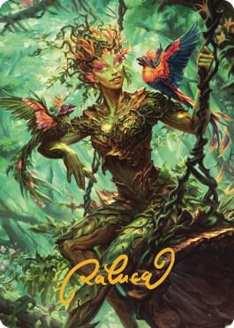 Bramble Sovereign Art Card (Gold-Stamped Signature) card image