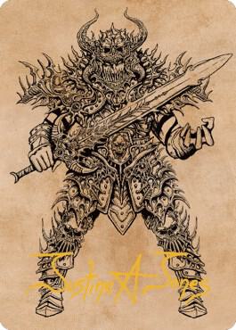 Sarevok, Deathbringer Art Card (Gold-Stamped Signature) card image