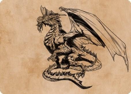 Ancient Silver Dragon Art Card (47/81) card image